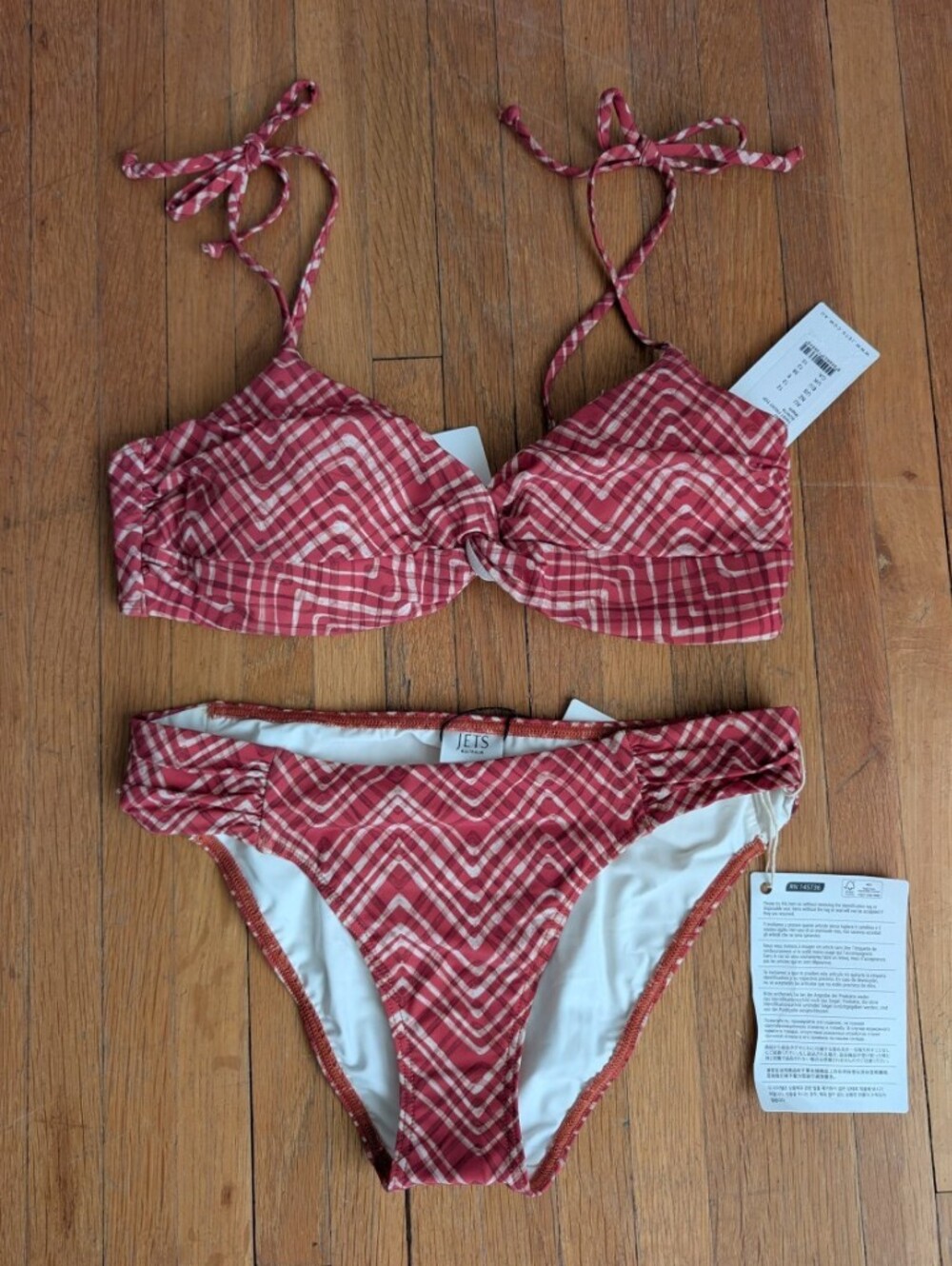 NWT JETS Australia Bikini Set, Size 8 US (12 AUS)